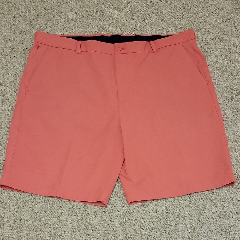 Vineyard Vines On The Go Mens Performance Shorts Sz 40 9" Inseam jetty red golf
